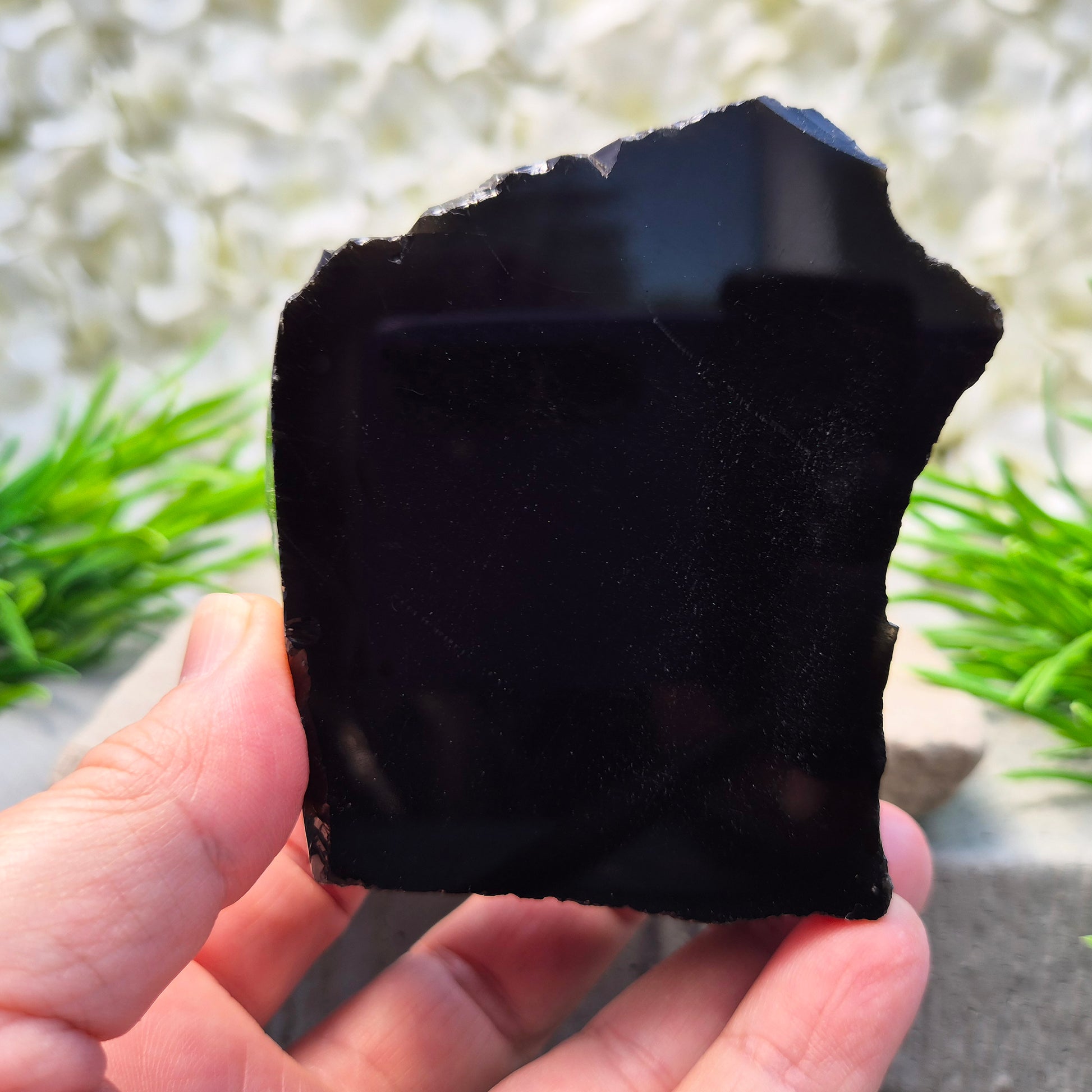Grounding and protective, Black Obsidian helps release emotional blocks, reveal hidden truths, and bring calm balance during times of change.