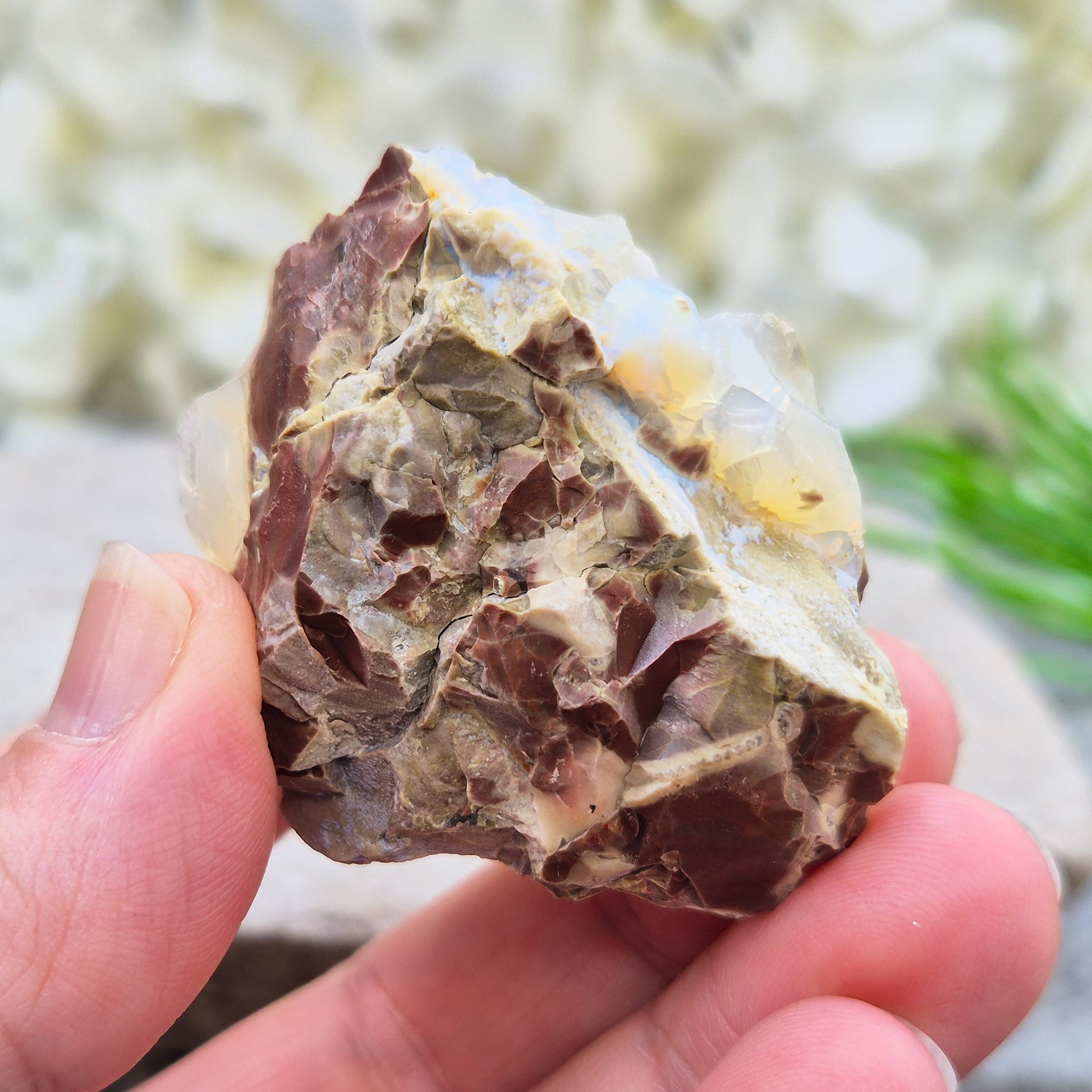 Shop genuine Butte Opal from Oregon, USA. A beautiful and unusual stone associated with inspiration, adaptability, and fresh perspectives.
