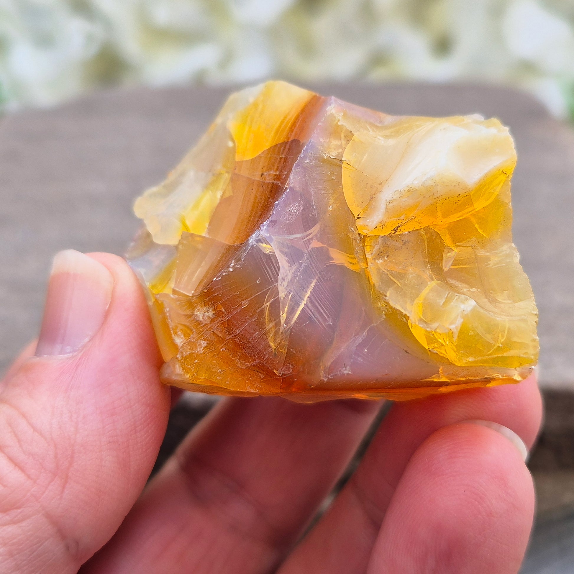 Discover natural Butte Opal from Opal Butte, Oregon, USA. A unique stone that supports creativity, intuition, positivity, and personal growth.