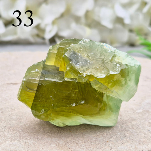 Soothing Green Calcite chunk that encourages release, emotional balance and gentle renewal. Ideal for heart-centred energy work and fresh starts.