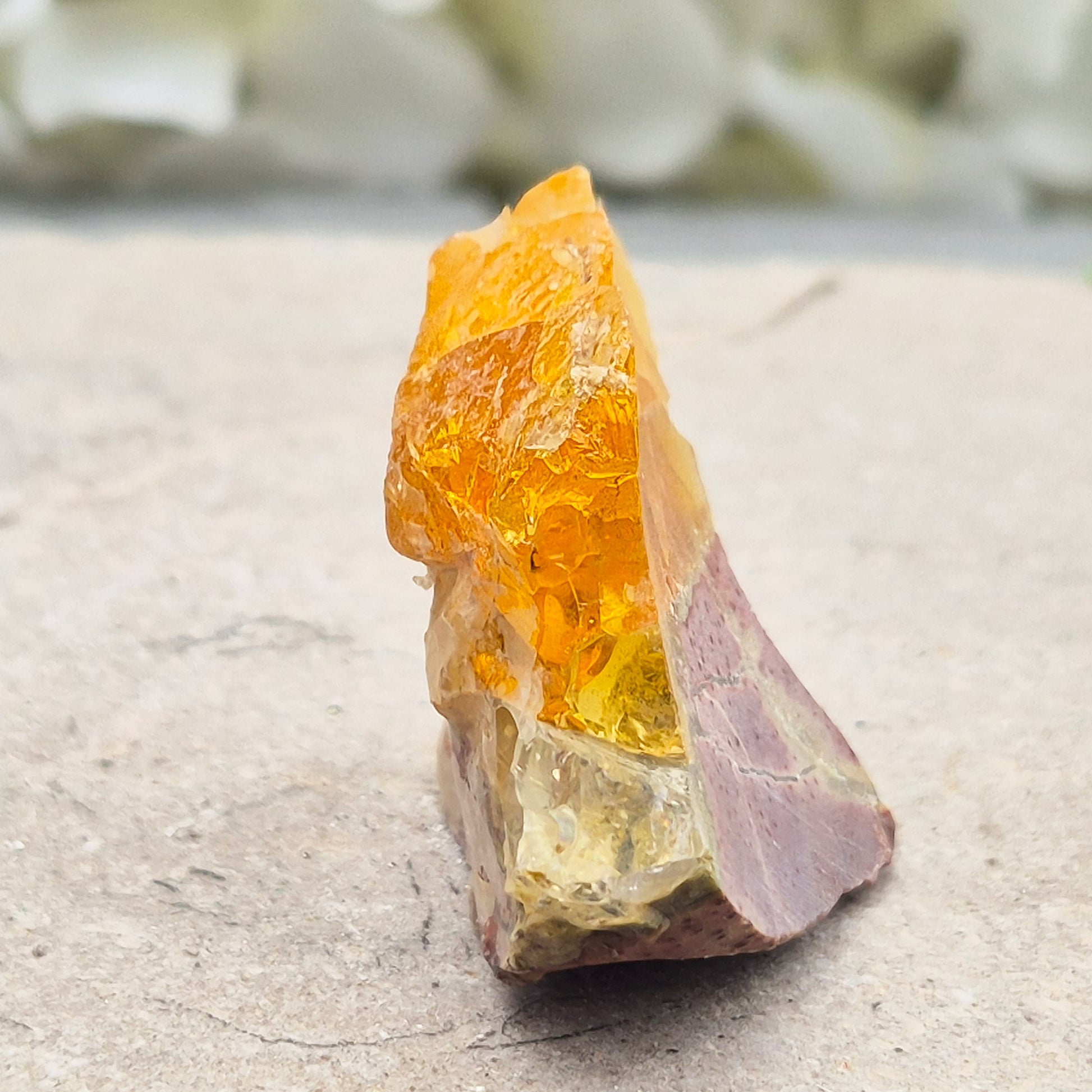 Natural Butte Opal from Oregon, USA. A beautiful butte opal specimen with vibrant colouring, perfect for crystal collections, displays, and gifting.