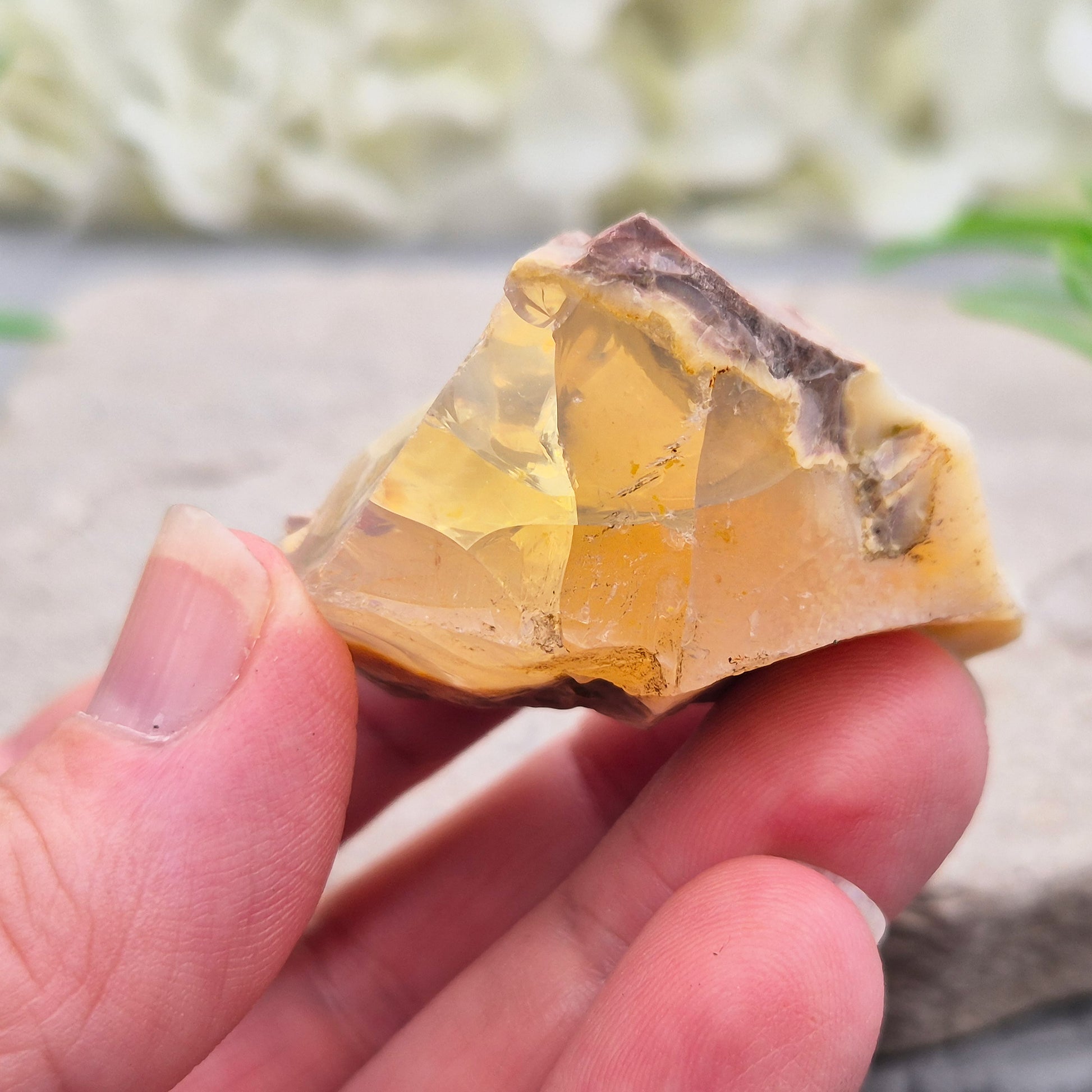 Natural Butte Opal specimen from Oregon. An attractive and unusual crystal with natural character, ideal for collections, displays, and gifting.