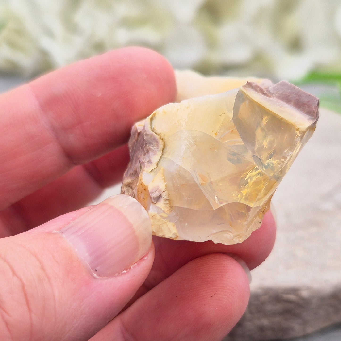 Natural Butte Opal specimen from Oregon. An attractive and unusual crystal with natural character, ideal for collections, displays, and gifting.