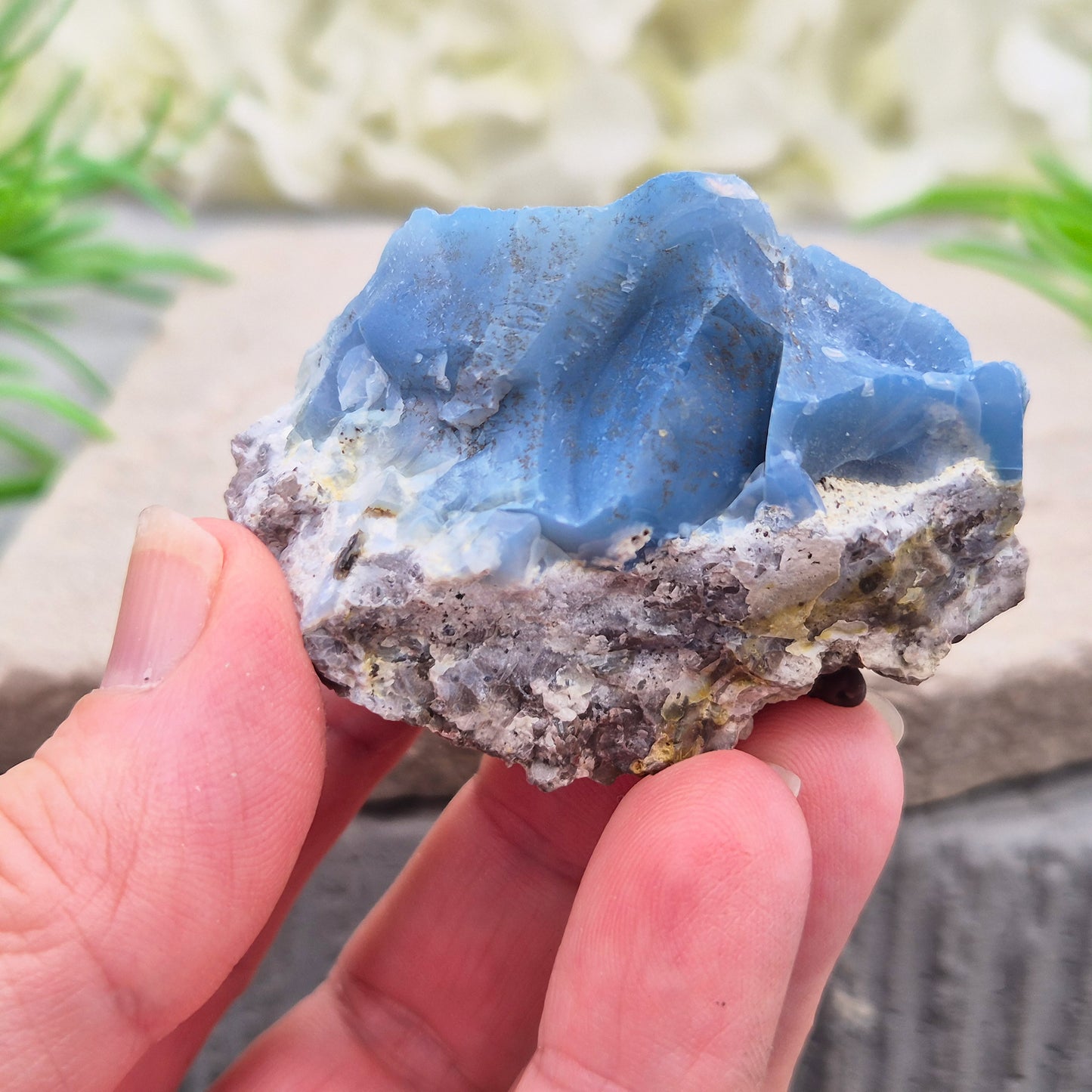 Genuine Blue Butte Opal from Oregon, USA. A natural opal specimen showcasing the unique beauty and individuality of this sought-after locality.