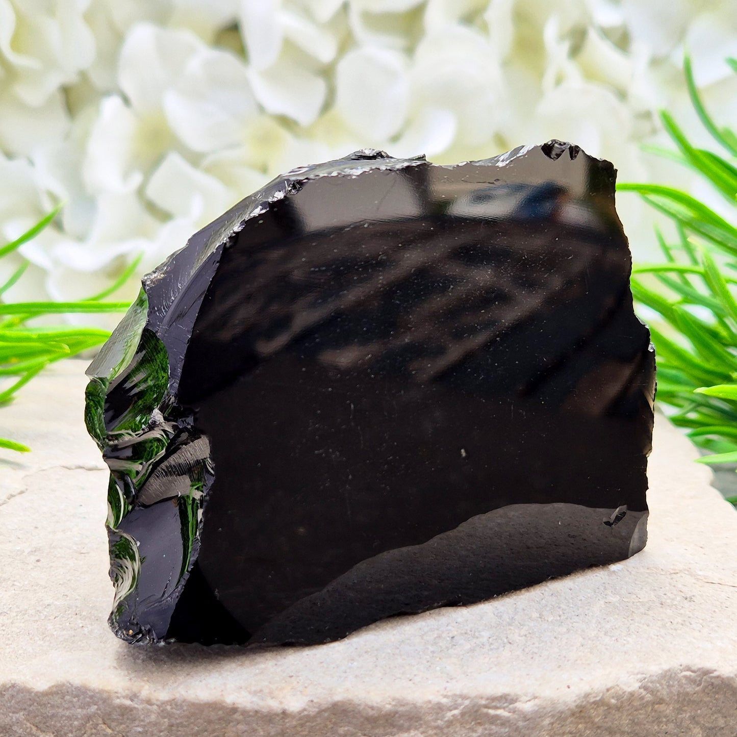 Grounding and protective, Black Obsidian helps release emotional blocks, reveal hidden truths, and bring calm balance during times of change.