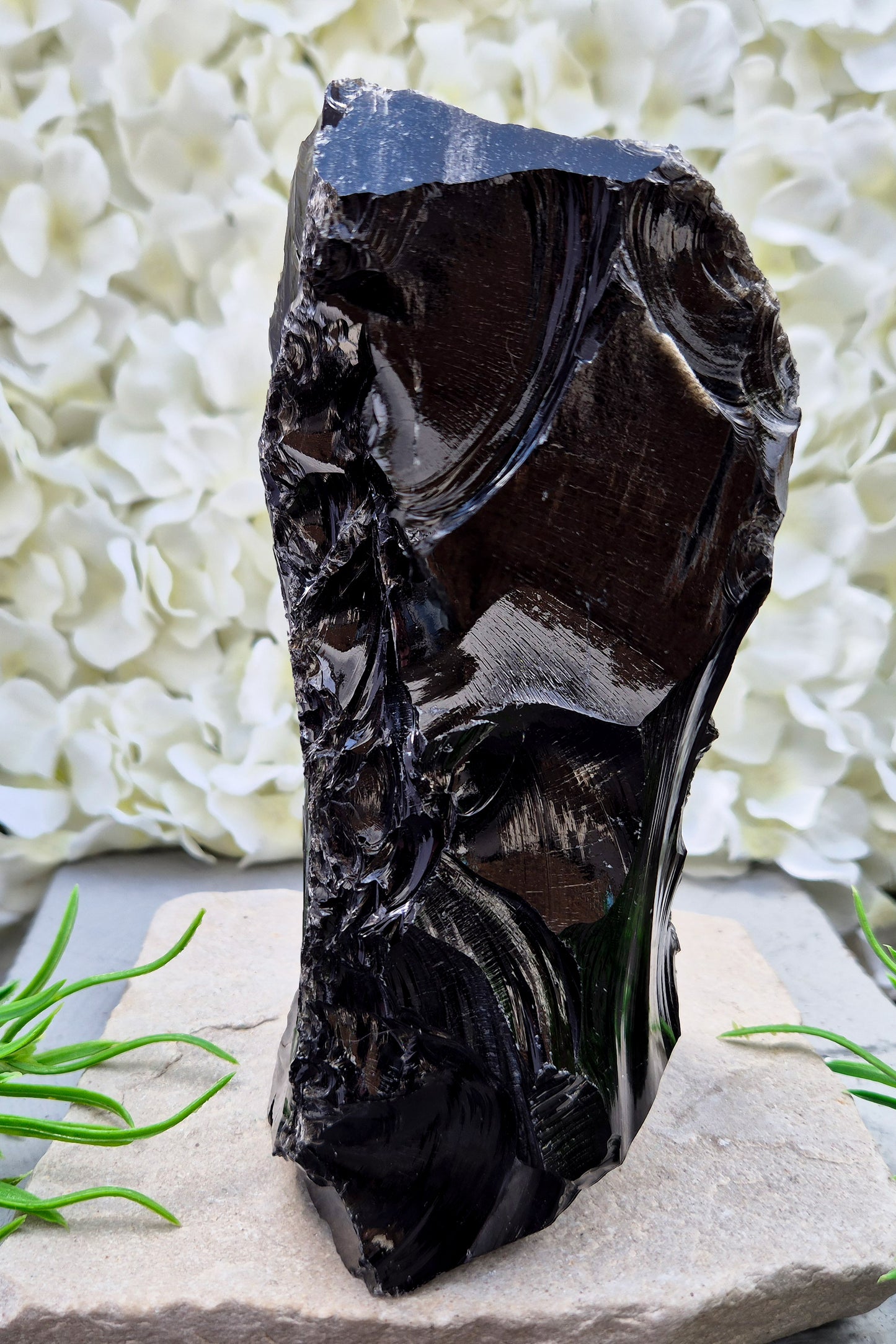 Grounding and protective, Black Obsidian helps release emotional blocks, reveal hidden truths, and bring calm balance during times of change.
