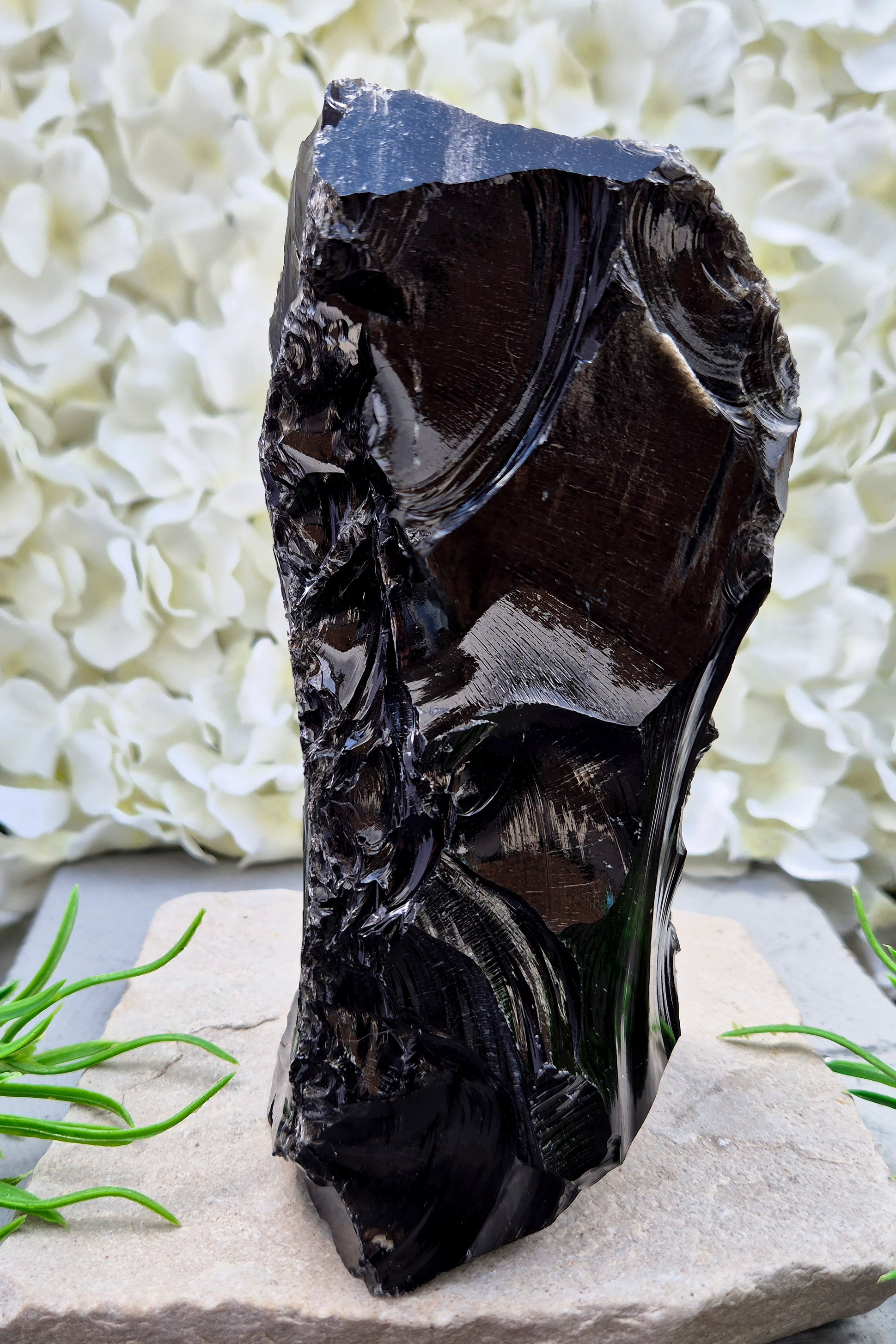 Grounding and protective, Black Obsidian helps release emotional blocks, reveal hidden truths, and bring calm balance during times of change.