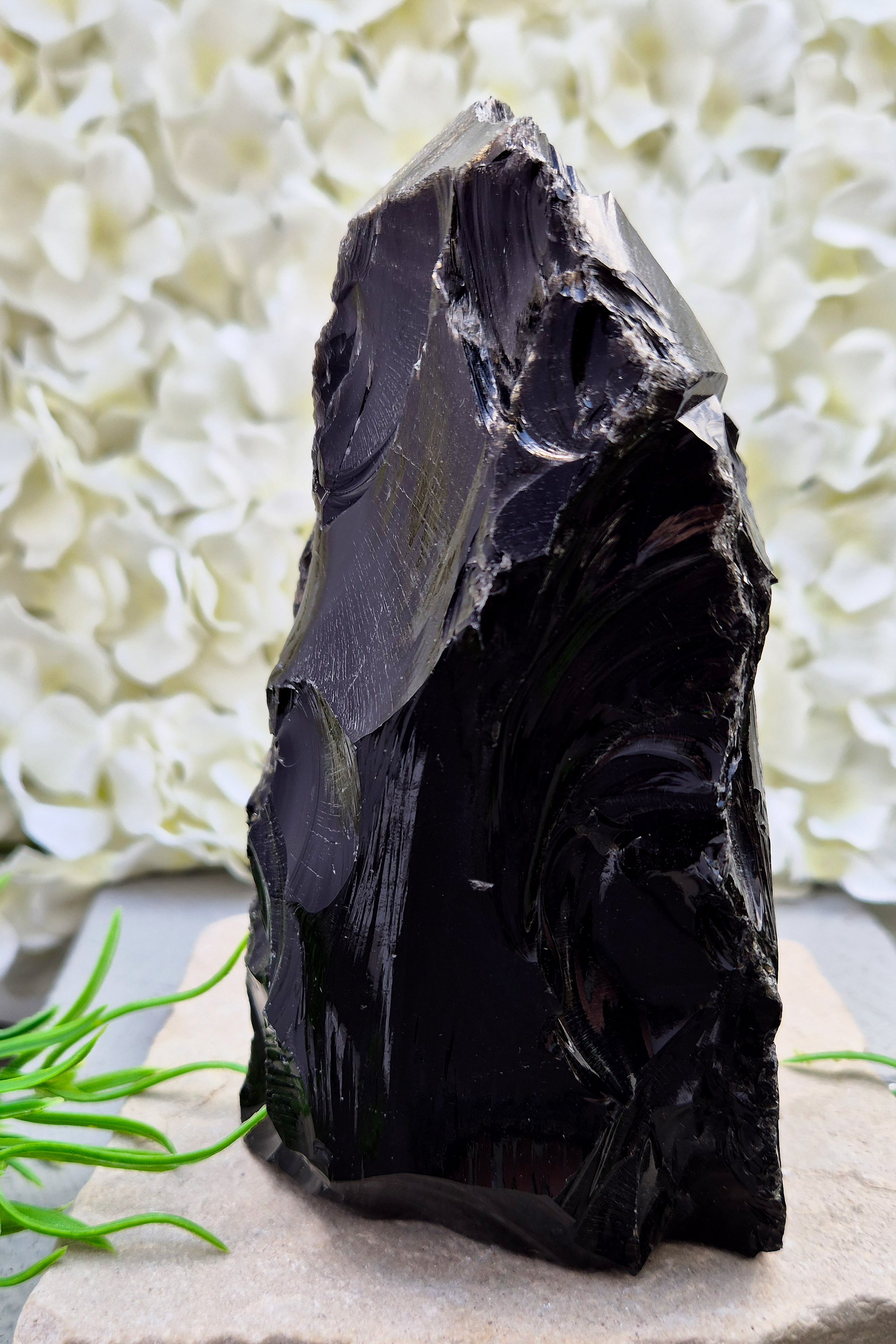 Grounding and protective, Black Obsidian helps release emotional blocks, reveal hidden truths, and bring calm balance during times of change.