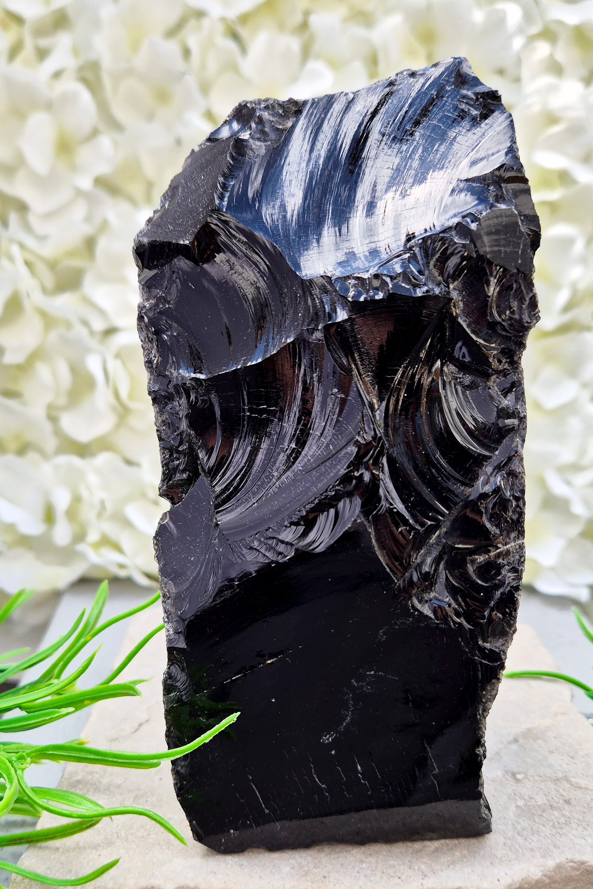 Grounding and protective, Black Obsidian helps release emotional blocks, reveal hidden truths, and bring calm balance during times of change.