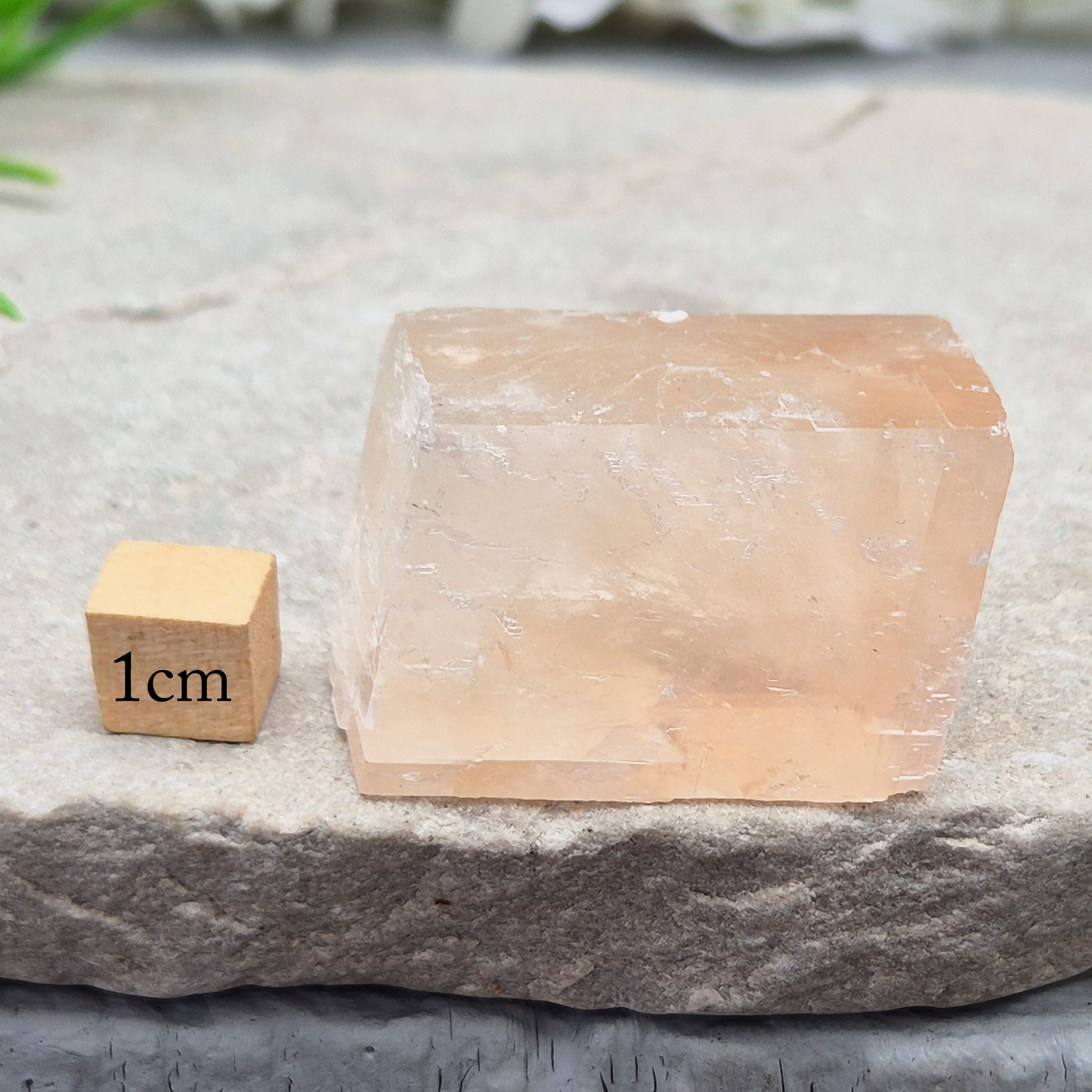Gentle pale pink watermelon calcite, Mexico — a soothing crystal for emotional healing and heart chakra balance. Soft, nurturing energy for calm and kindness.