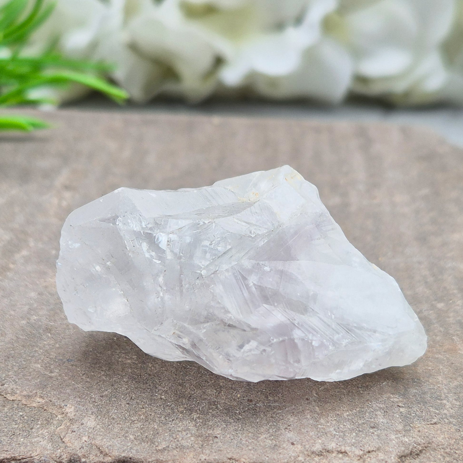 Natural Satyaloka Quartz Crystal from India. Satyaloka is said to have a tremendous energy vortex, hence why the area is considered to be so sacred and the quartz that is found there to be so energetically powerful. 
