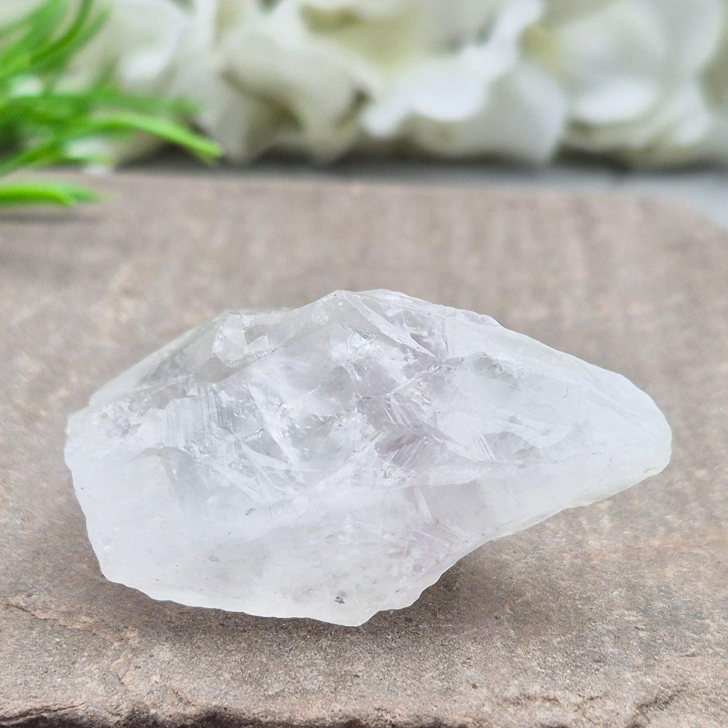 Natural Satyaloka Quartz Crystal from India. Satyaloka is said to have a tremendous energy vortex, hence why the area is considered to be so sacred and the quartz that is found there to be so energetically powerful. 
