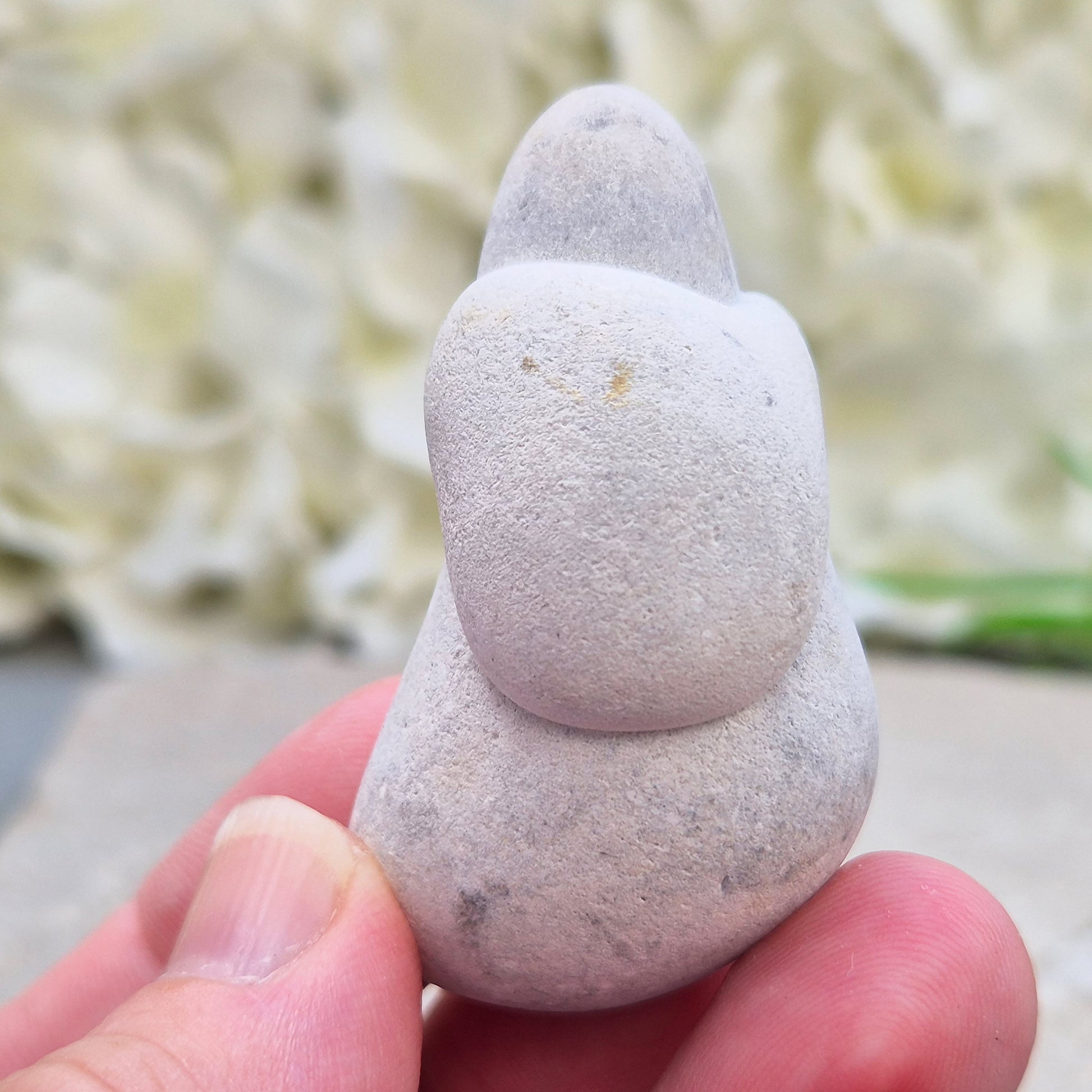 Menalite Crystal Freeform from Morocco.&nbsp;this natural Menalite freeform is a fluid, organically shaped piece with a soft, chalky feel in the hand. Also known as the Goddess Stone or Fairy Stone and has a soft, earthy energy.