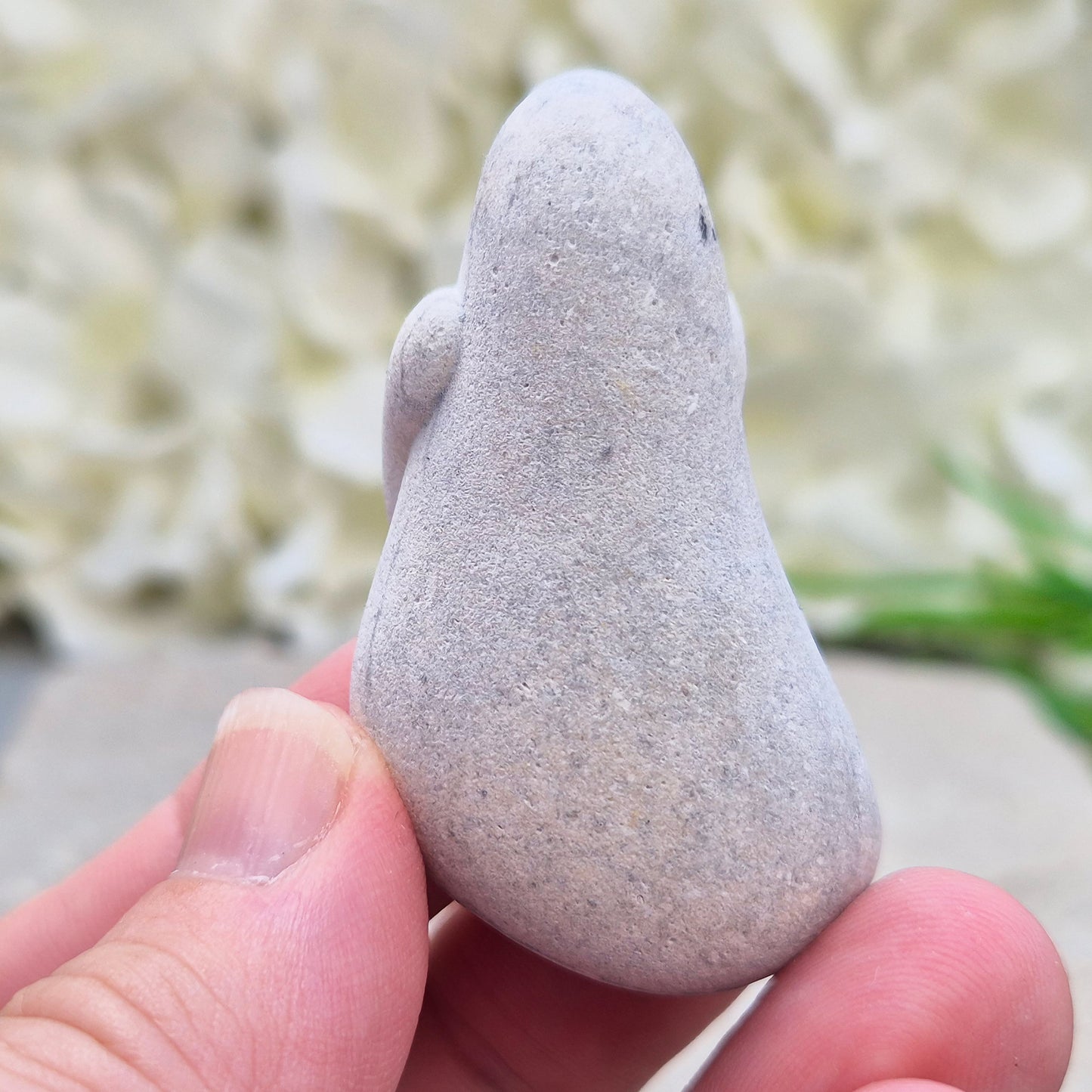 Menalite Crystal Freeform from Morocco.&nbsp;this natural Menalite freeform is a fluid, organically shaped piece with a soft, chalky feel in the hand. Also known as the Goddess Stone or Fairy Stone and has a soft, earthy energy.