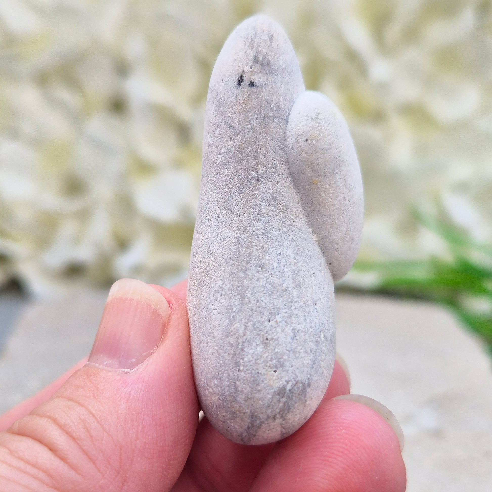 Menalite Crystal Freeform from Morocco.&nbsp;this natural Menalite freeform is a fluid, organically shaped piece with a soft, chalky feel in the hand. Also known as the Goddess Stone or Fairy Stone and has a soft, earthy energy.