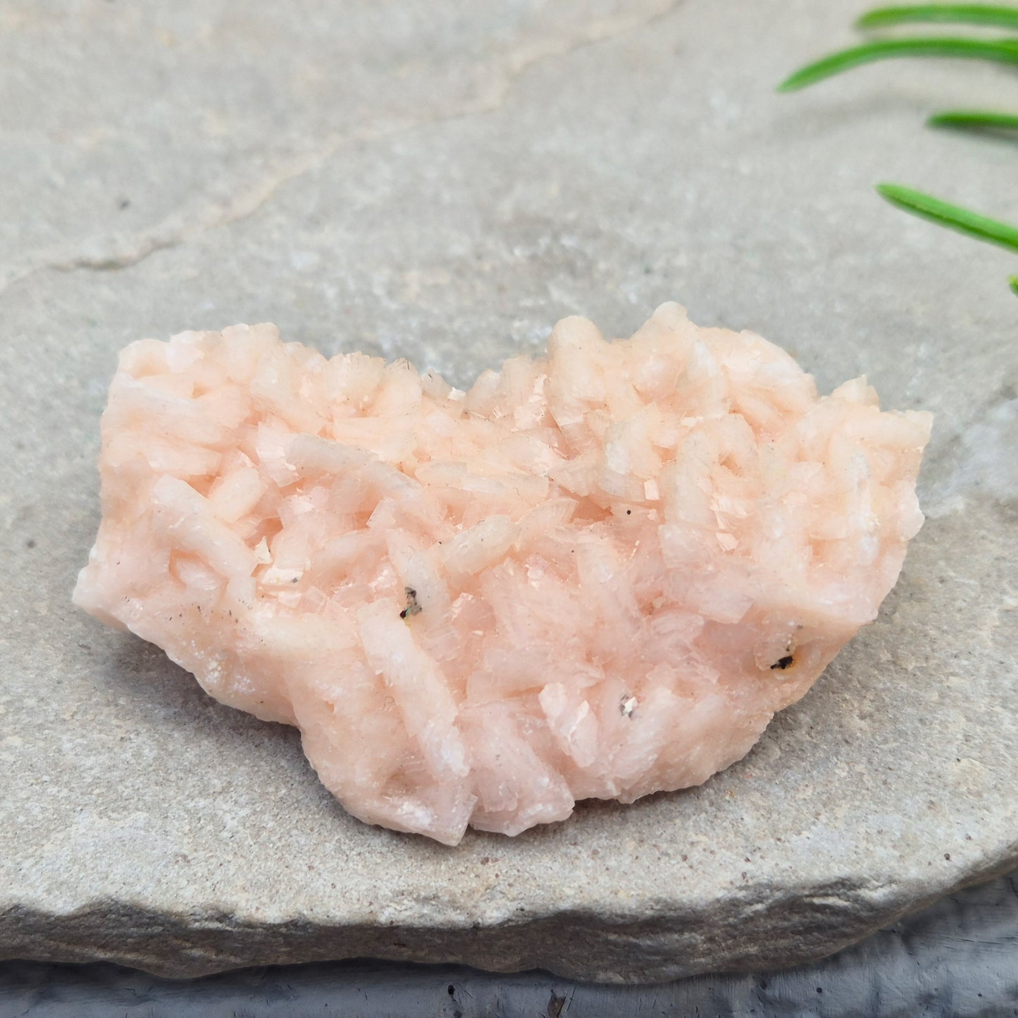 Natural Pink Dolomite Crystal Cluster from Morocco. A comforting heart chakra stone for emotional healing, restoring harmony, and easing mental overwhelm.