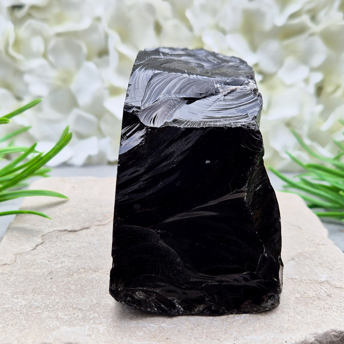 Grounding and protective, Black Obsidian helps release emotional blocks, reveal hidden truths, and bring calm balance during times of change.