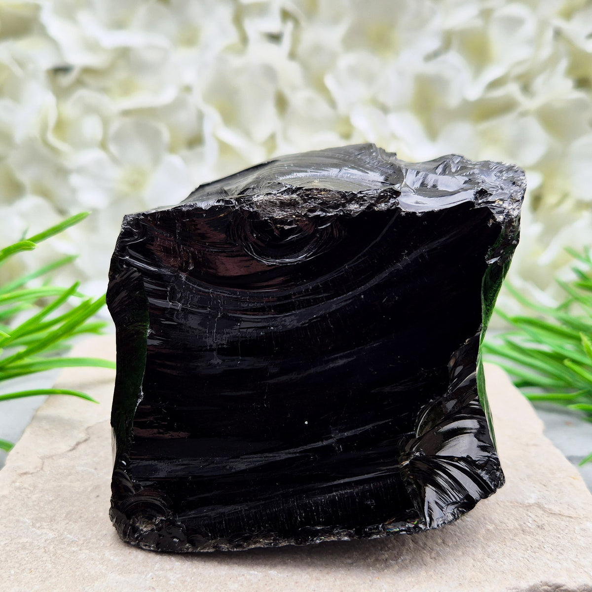 Grounding and protective, Black Obsidian helps release emotional blocks, reveal hidden truths, and bring calm balance during times of change.