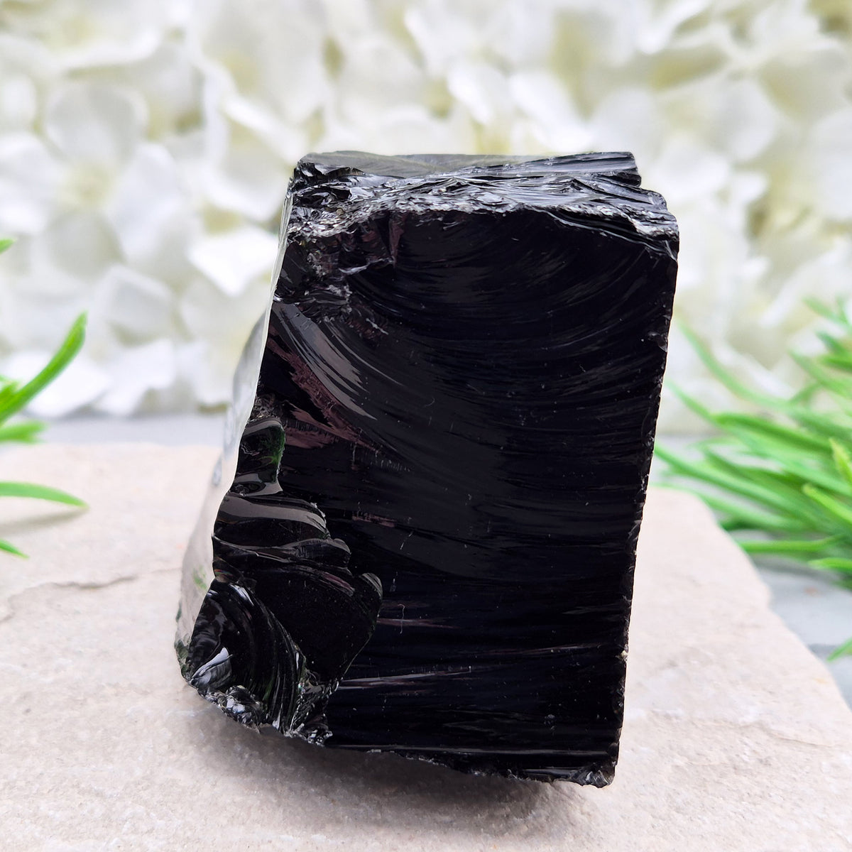 Grounding and protective, Black Obsidian helps release emotional blocks, reveal hidden truths, and bring calm balance during times of change.