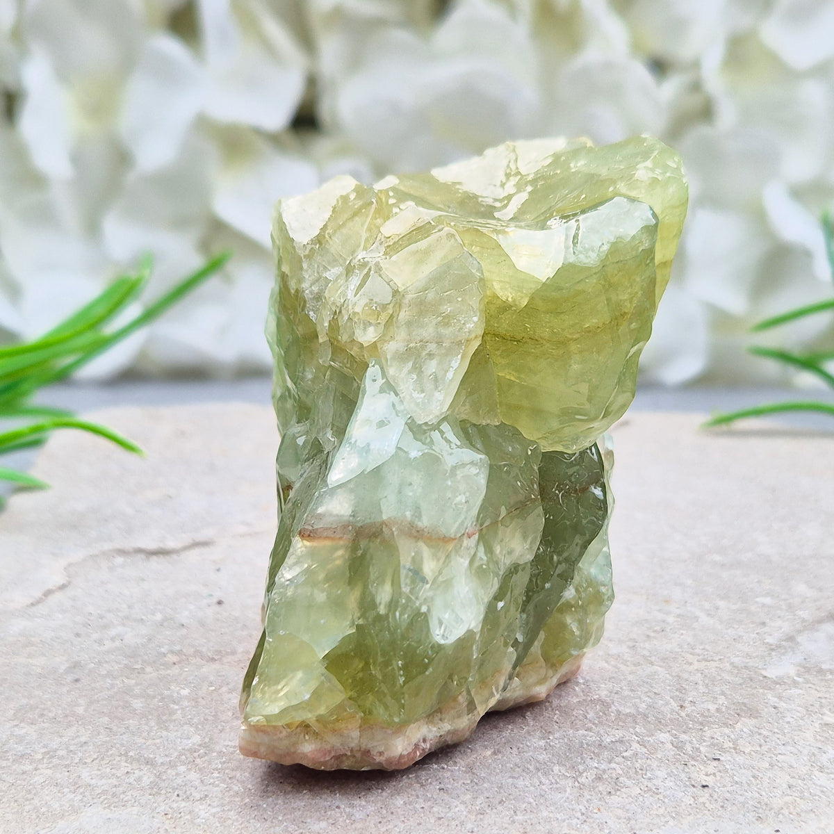 Soothing Green Calcite chunk that encourages release, emotional balance and gentle renewal. Ideal for heart-centred energy work and fresh starts.