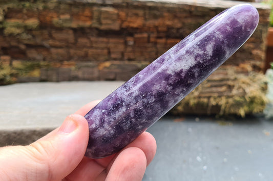 Lepidolite Crystal Wand