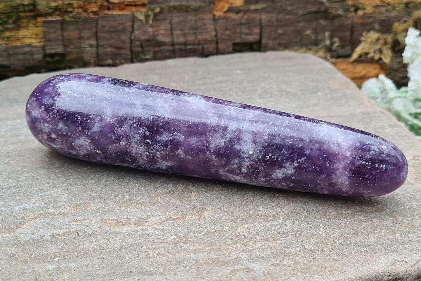 Lepidolite Crystal Wand